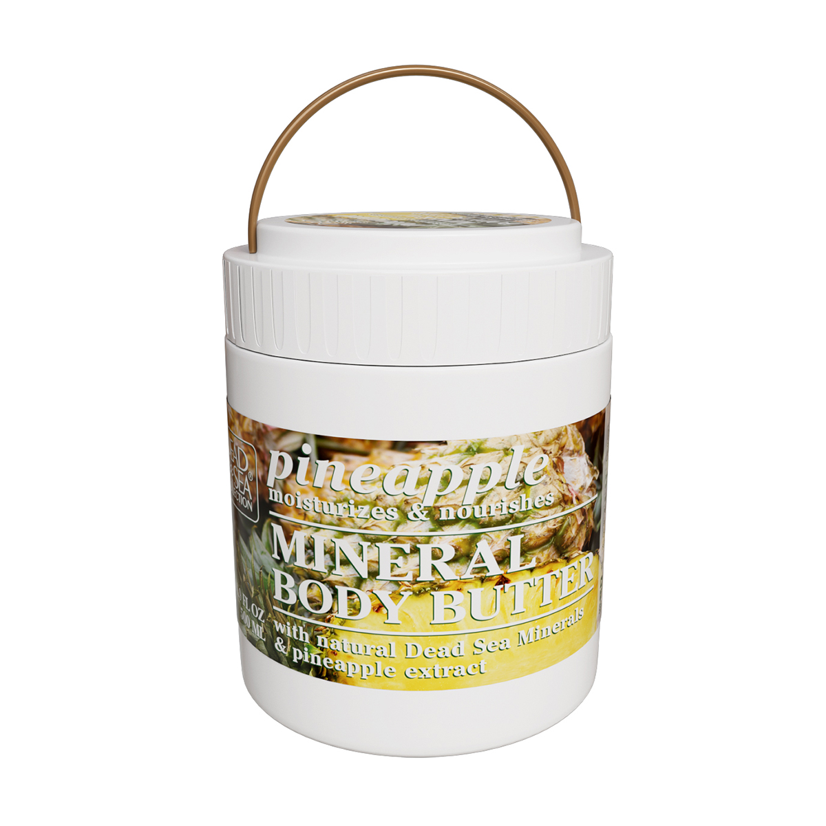 Батер для тіла Dead Sea Collection Pineapple Mineral Body Butter з ананасом і мінералами Мертвого моря, 500 мл